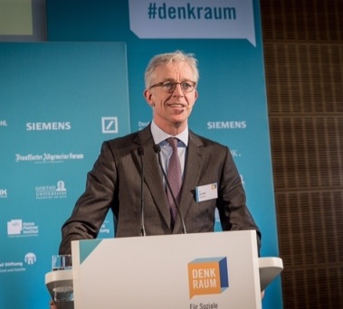 Karl von Rohr beim „DENKRAUM Für Soziale Marktwirtschaft”