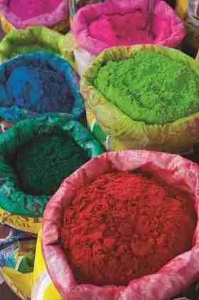 Colourful bags