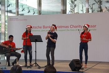 Weihnachtsbasar in Singapur