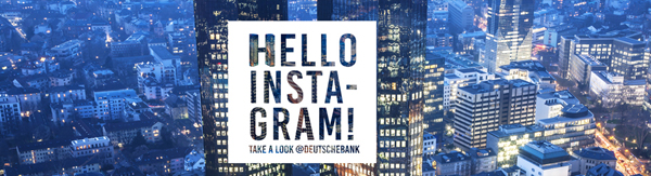 Instagram Deutsche Bank