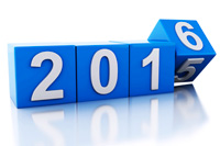 Jahreswechsel von 2015 auf 2016