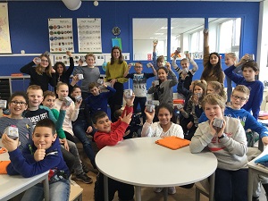 Financial literacy project in the Netherlands – a classroom