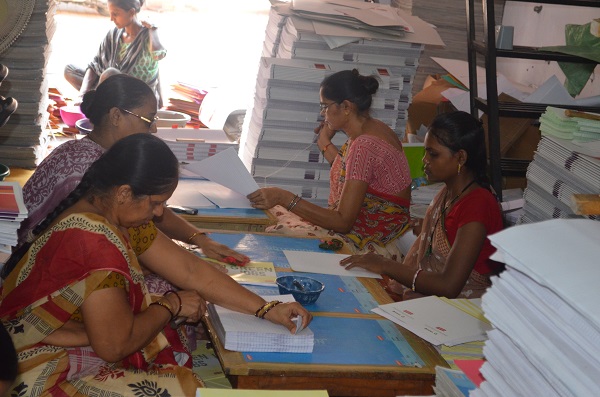 The recycling facility provides training for 200 women 