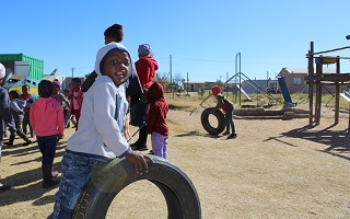 Children playing