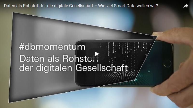 #dbmomentum – Daten als Rohstoff der digitalen Gesellschaft
