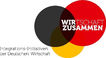 Logo der Integrations-Initiative „Wir-Zusammen"