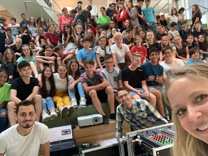 Media workshop with KleinaberHannah