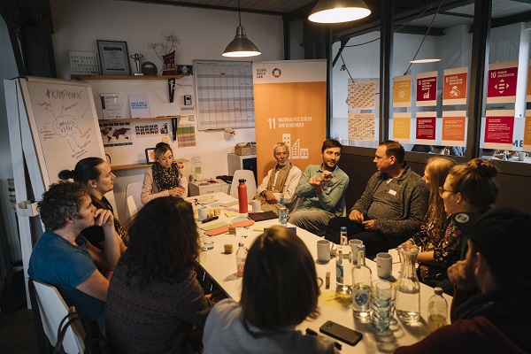 Zukunftscamp Diskussion