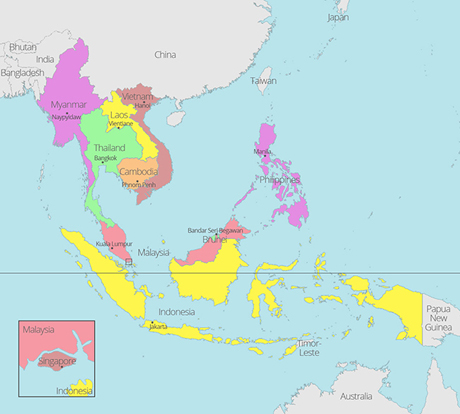 Asean map