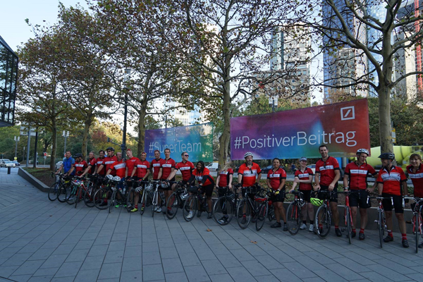 Cycling for charity