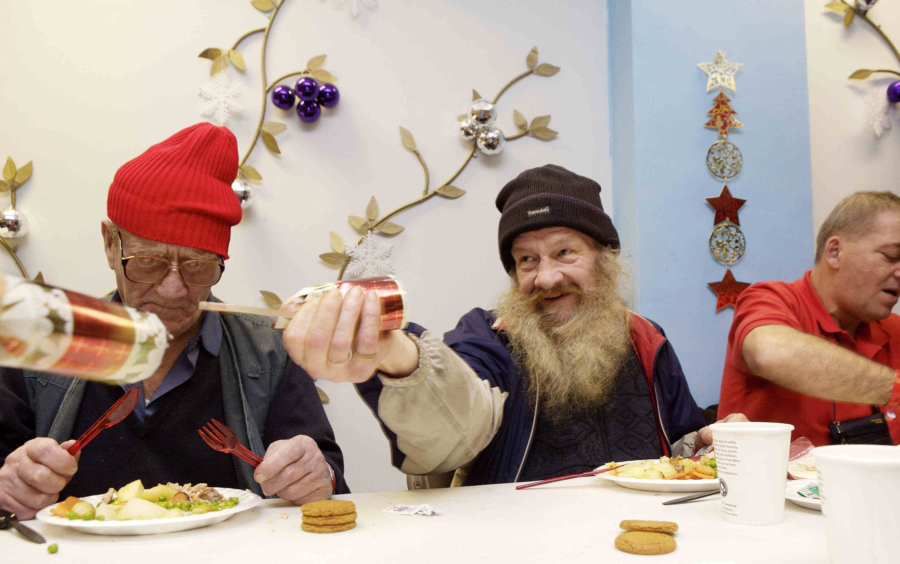 Donations in the run-up to Christmas