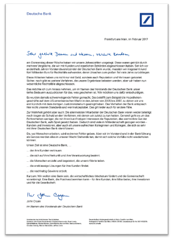 Deutsche Bank-Vorstand entschuldigt sich für früheres Fehlverhalten (PDF)