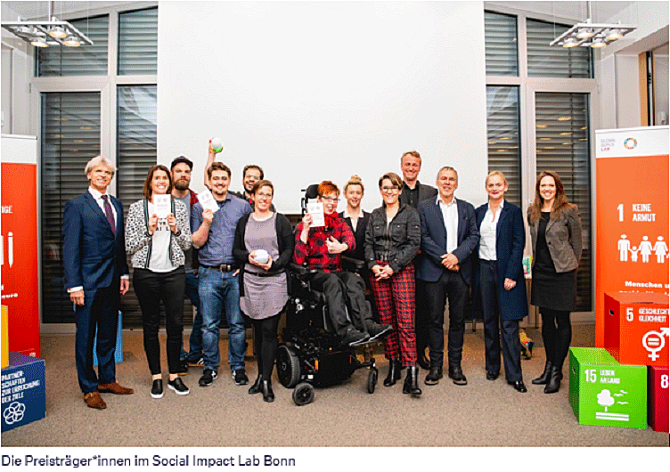 Global Goals Wirkungsfonds Preisverleihung