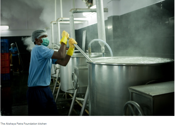The Akshaya Patra Foundation kitchen