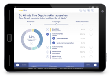 Der Robo Advisor „AnlageFinder"
