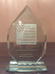 Diversity Award 2018 Deutsche Bank