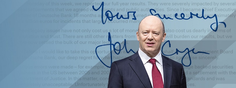 John Cryan with signature